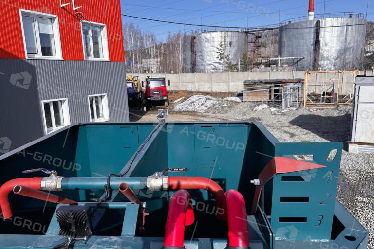Агрегат цементировочный с поршневым насосом на шасси Урал 4320-60