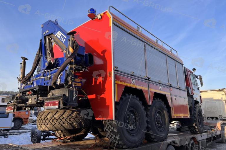 Аварийно-спасательный автомобиль АСА на шасси Какмаз 43118-50