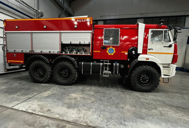 Автоцистерна пожарная АЦ 8,0-40 на шасси Камаз 43118-50